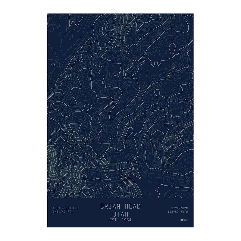 Brian Head, Utah - Muir Way - TOPO Series