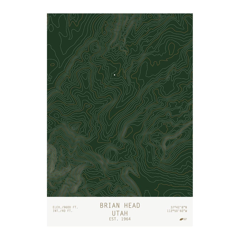 Brian Head, Utah - Muir Way - TOPO Series