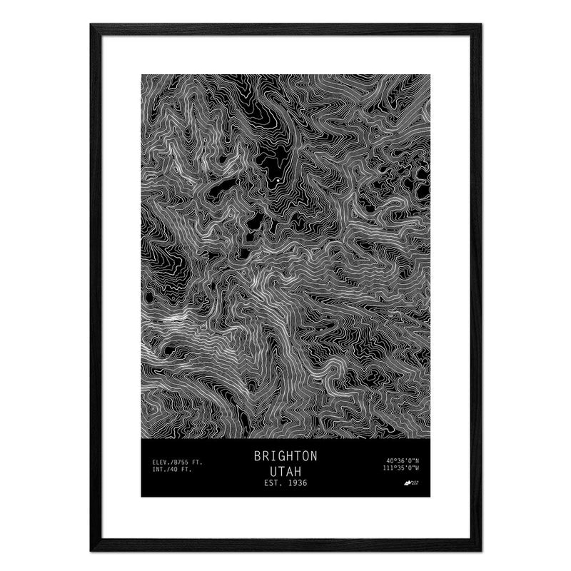 Brighton, Utah - Muir Way - TOPO Series