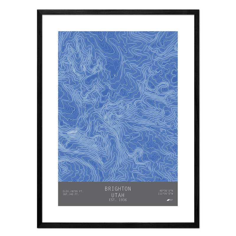 Brighton, Utah - Muir Way - TOPO Series
