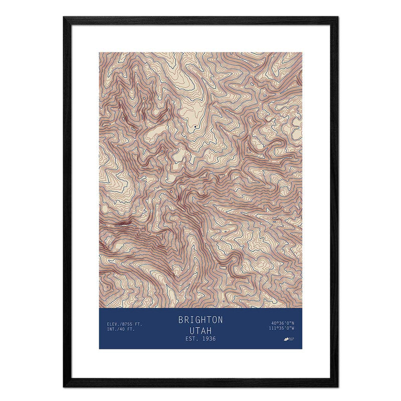 Brighton, Utah - Muir Way - TOPO Series