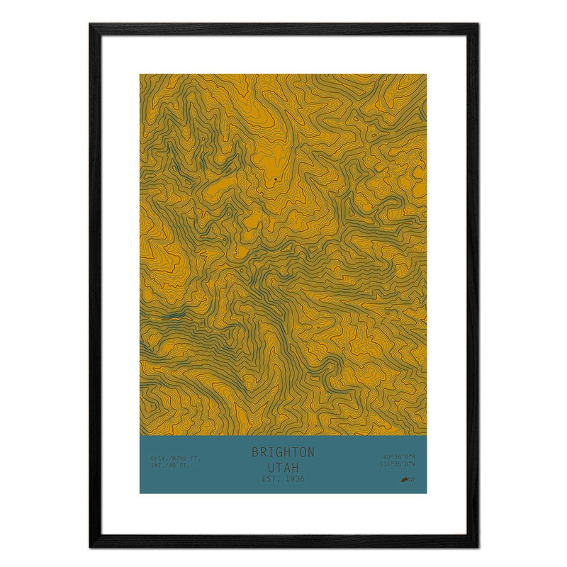 Brighton, Utah - Muir Way - TOPO Series