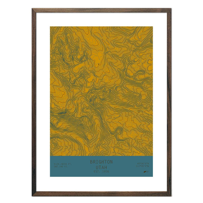 Brighton, Utah - Muir Way - TOPO Series
