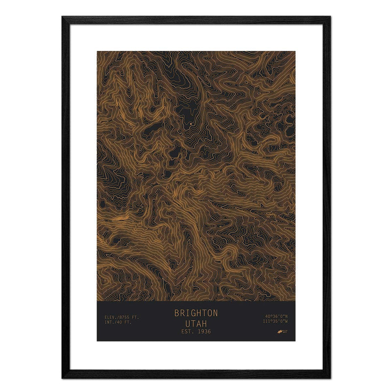Brighton, Utah - Muir Way - TOPO Series