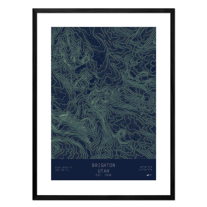 Brighton, Utah - Muir Way - TOPO Series