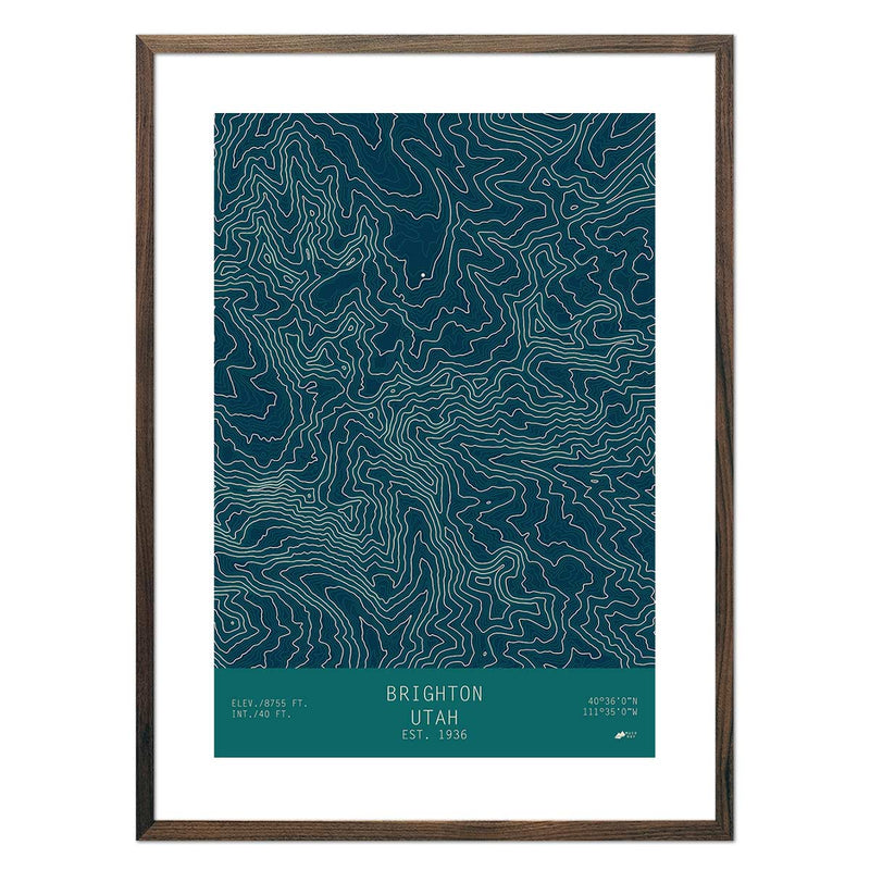 Brighton, Utah - Muir Way - TOPO Series