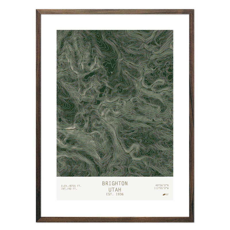 Brighton, Utah - Muir Way - TOPO Series