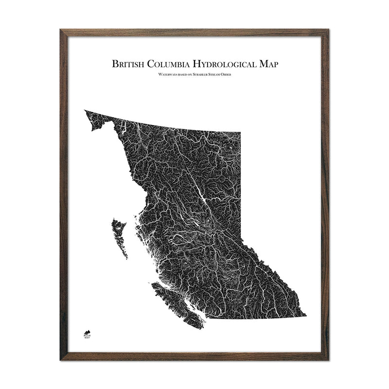 British Columbia Hydrological Map - Muir Way - 