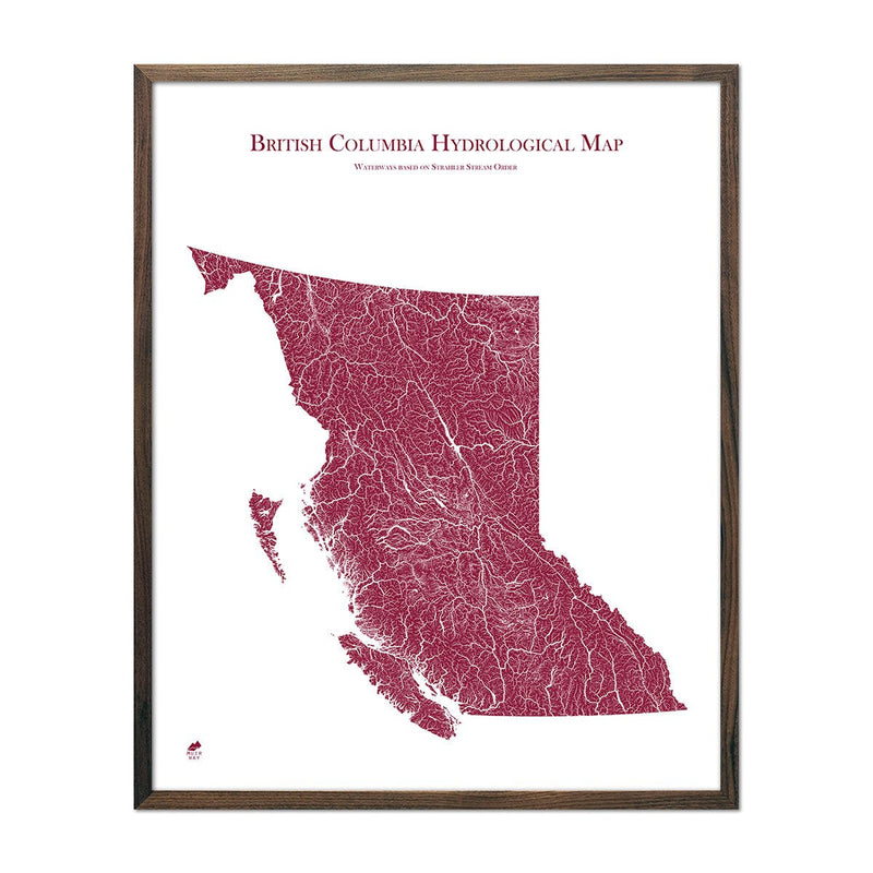 British Columbia Hydrological Map - Muir Way - 