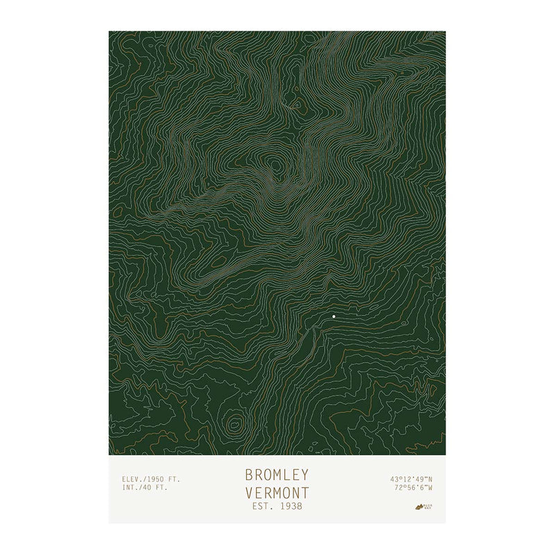 Bromley, Vermont - Muir Way - TOPO Series