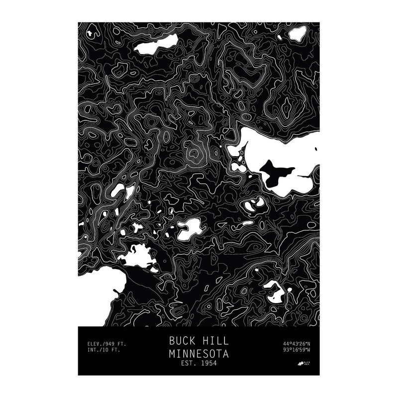 Buck Hill, Minnesota - Muir Way - TOPO Series