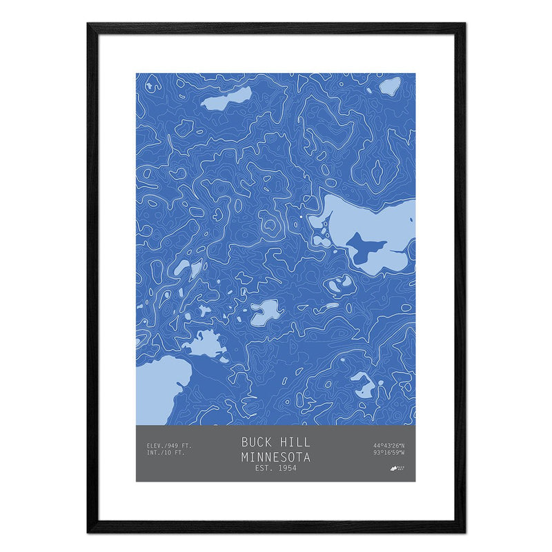Buck Hill, Minnesota - Muir Way - TOPO Series