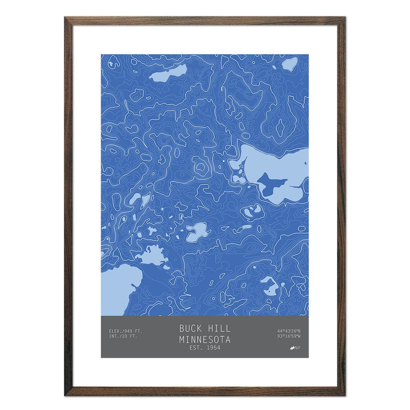 Buck Hill, Minnesota - Muir Way - TOPO Series