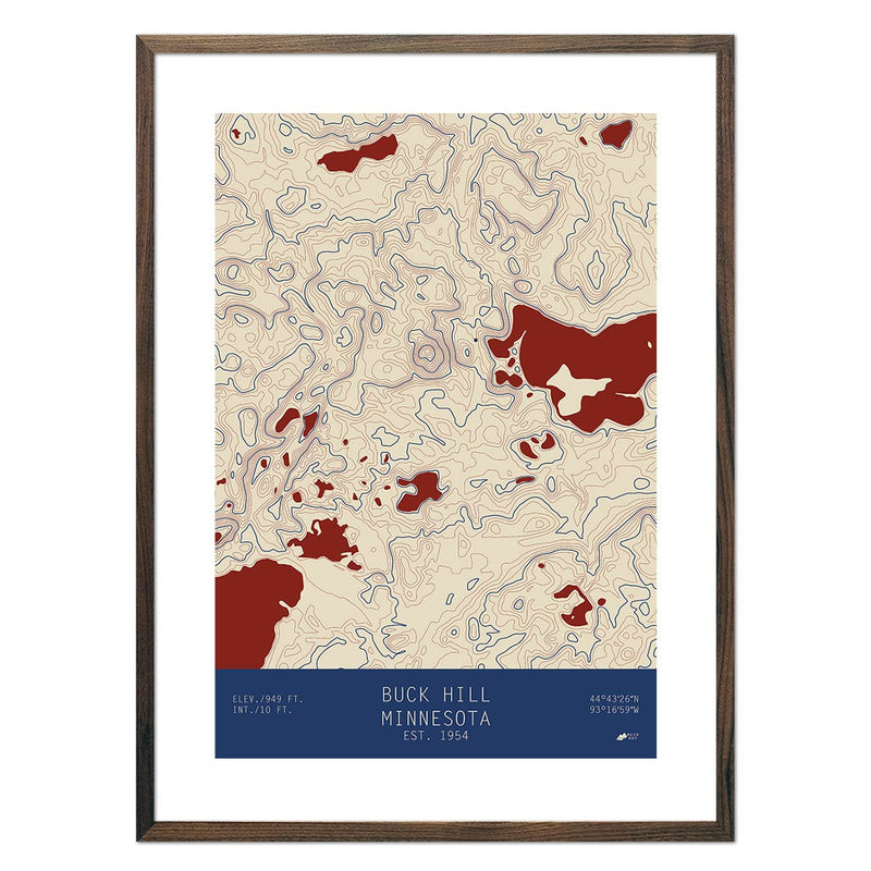 Buck Hill, Minnesota - Muir Way - TOPO Series