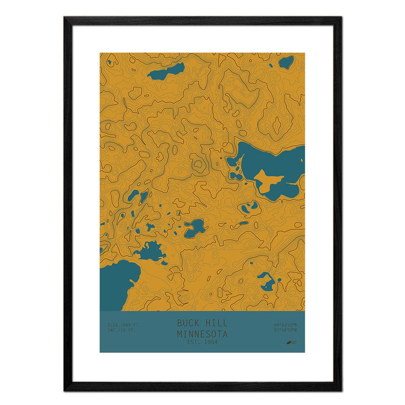 Buck Hill, Minnesota - Muir Way - TOPO Series