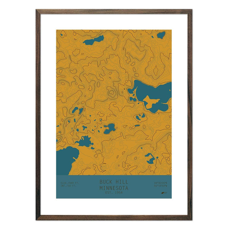 Buck Hill, Minnesota - Muir Way - TOPO Series