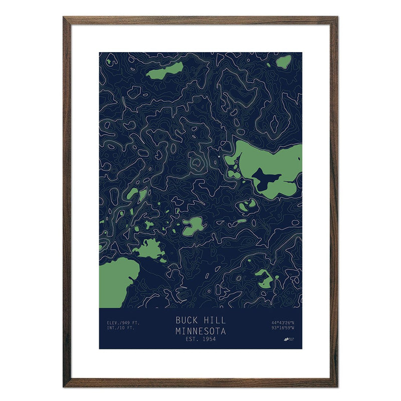 Buck Hill, Minnesota - Muir Way - TOPO Series