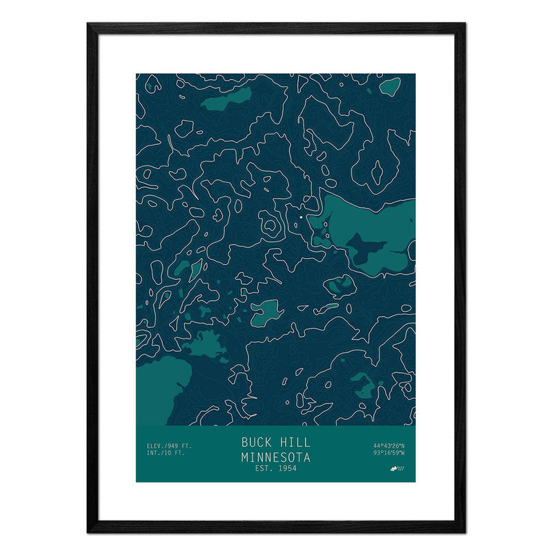 Buck Hill, Minnesota - Muir Way - TOPO Series