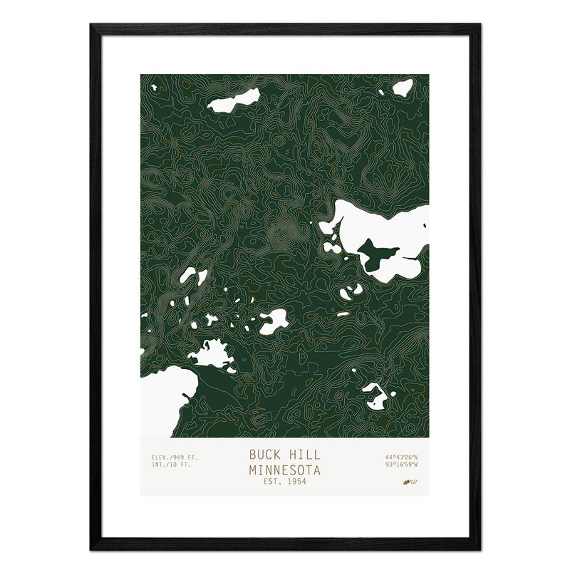 Buck Hill, Minnesota - Muir Way - TOPO Series
