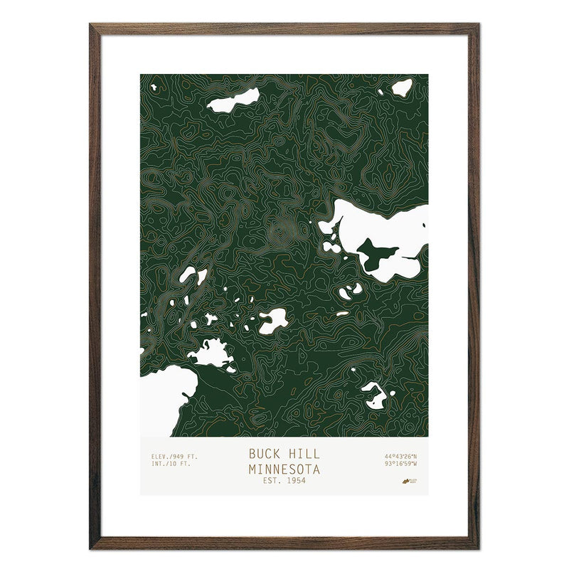 Buck Hill, Minnesota - Muir Way - TOPO Series