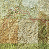 Buffalo River Shaded Relief Map