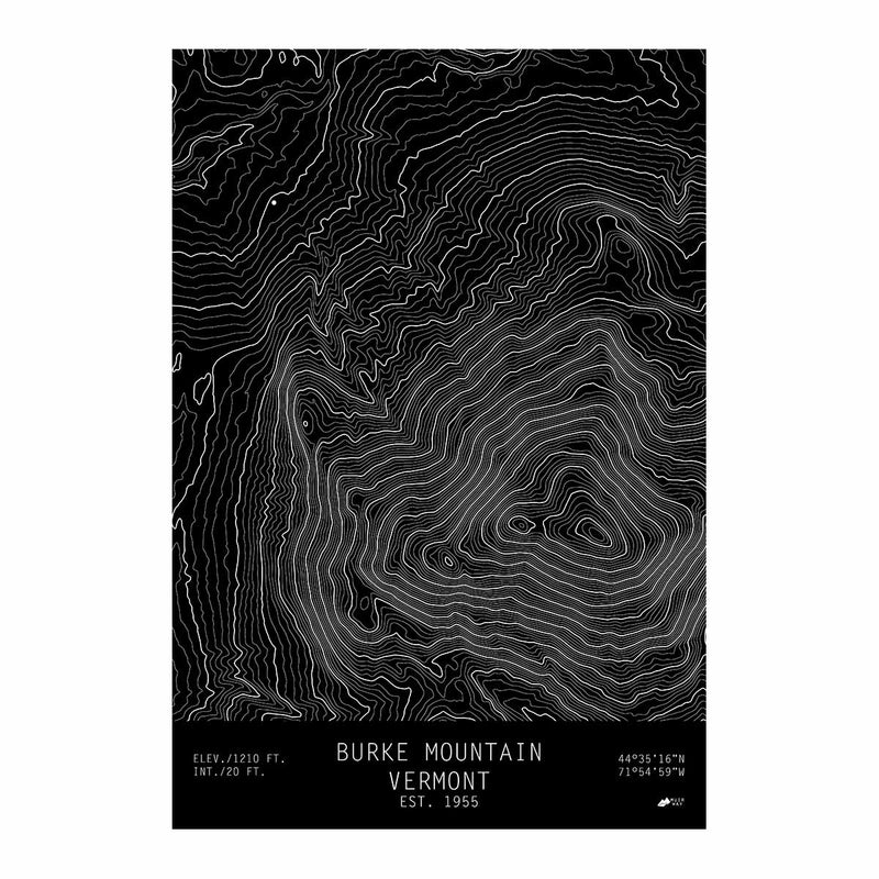 Burke Mountain, Vermont - Muir Way - TOPO Series