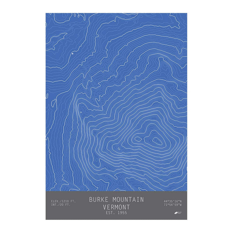 Burke Mountain, Vermont - Muir Way - TOPO Series