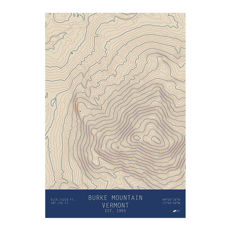 Burke Mountain, Vermont - Muir Way - TOPO Series