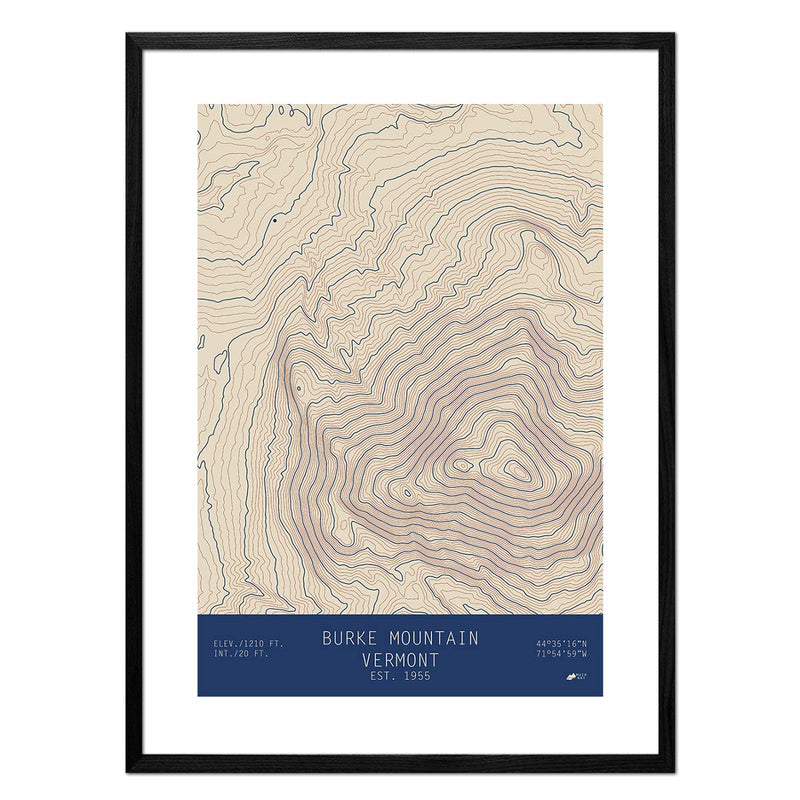 Burke Mountain, Vermont - Muir Way - TOPO Series