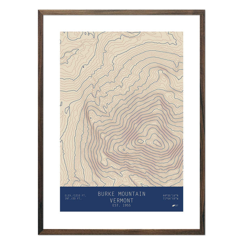 Burke Mountain, Vermont - Muir Way - TOPO Series