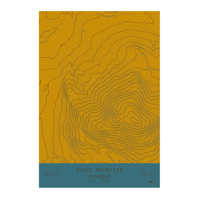 Burke Mountain, Vermont - Muir Way - TOPO Series