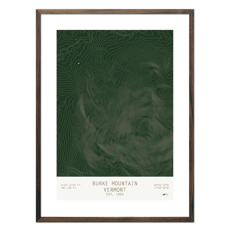 Burke Mountain, Vermont - Muir Way - TOPO Series