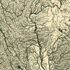 California Hydrological Map – Canvas Green
