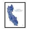 California Regional Hydrology Map