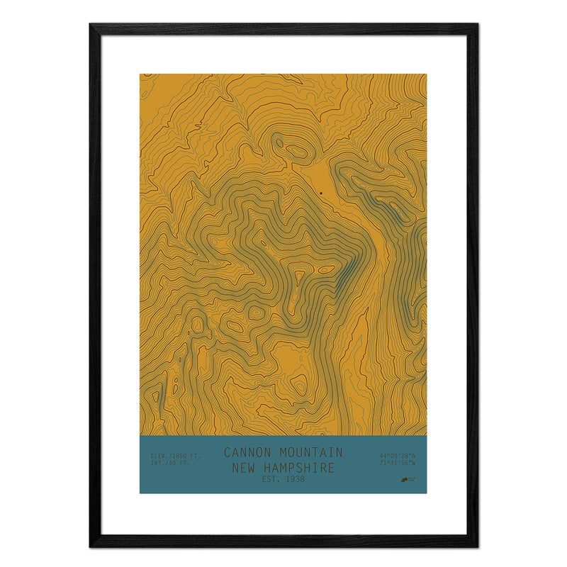 Cannon Mountain, New Hampshire - Muir Way - TOPO Series
