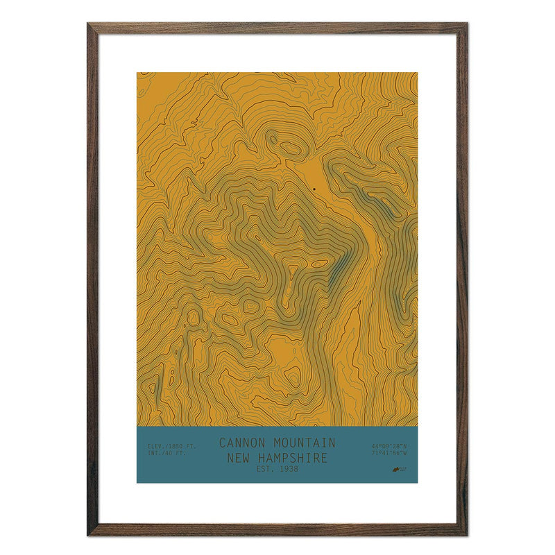 Cannon Mountain, New Hampshire - Muir Way - TOPO Series