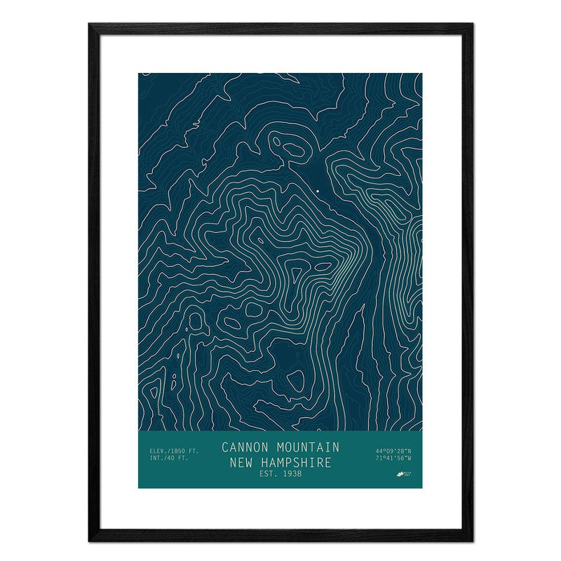 Cannon Mountain, New Hampshire - Muir Way - TOPO Series