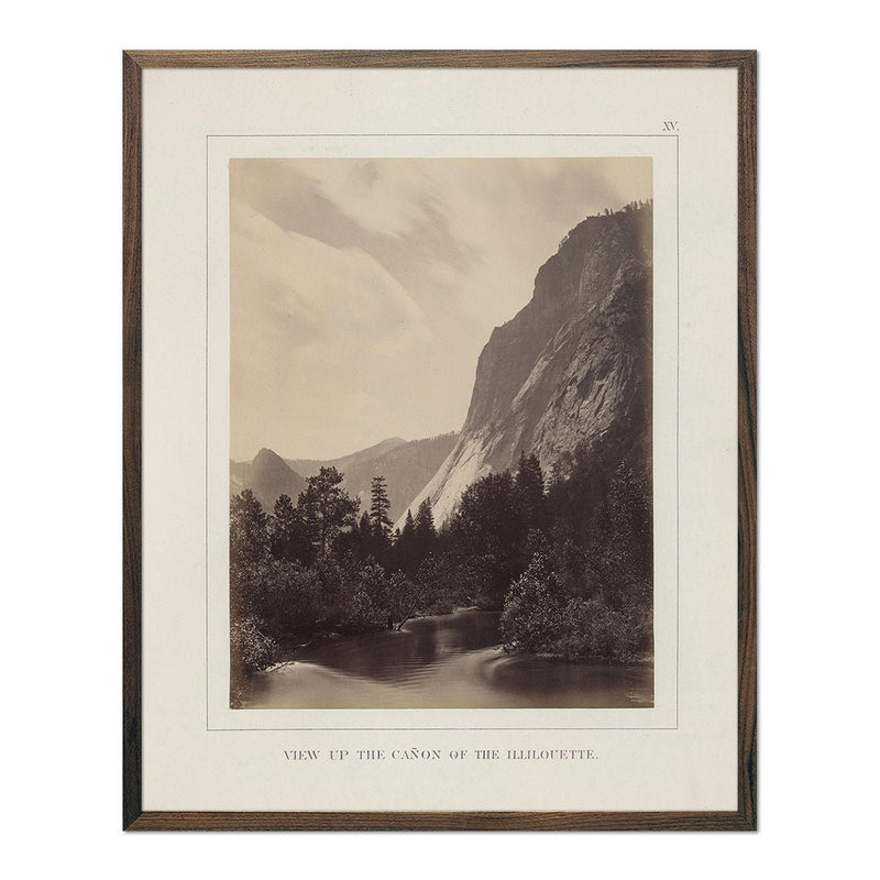 Canyon and Illilouette, Yosemite 1868 - Muir Way - Photograph