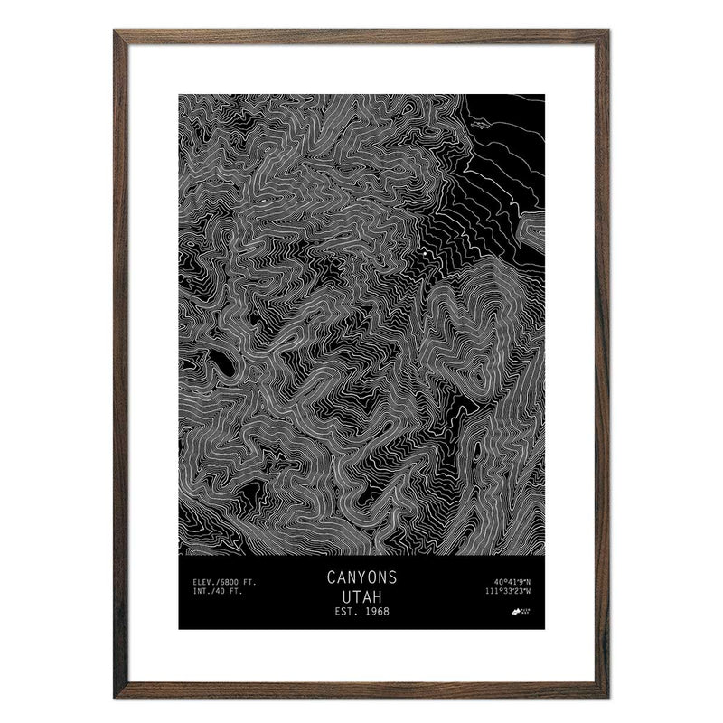 Canyons, Utah - Muir Way - TOPO Series