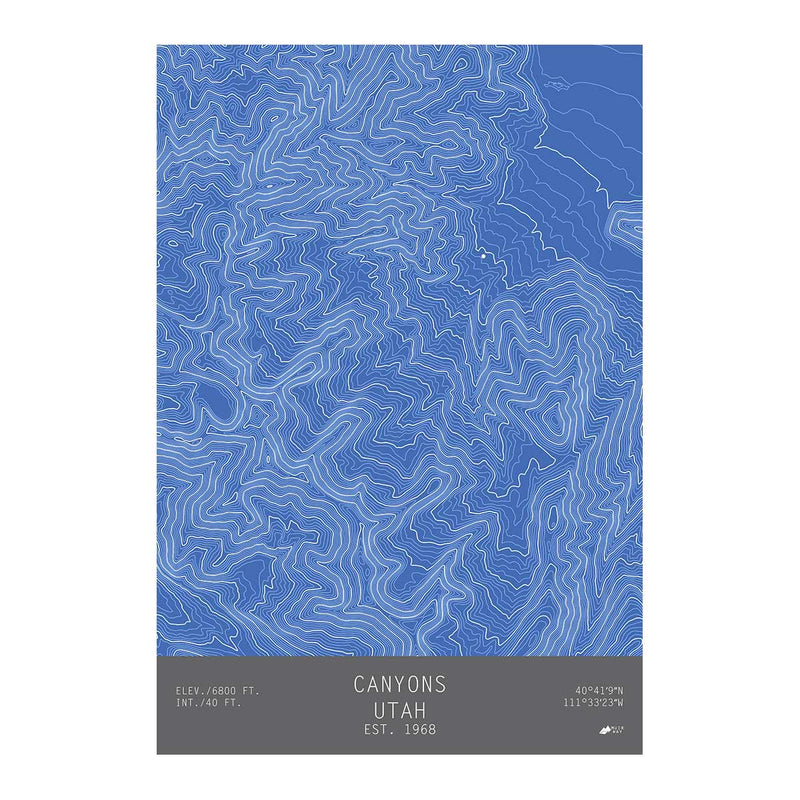 Canyons, Utah - Muir Way - TOPO Series