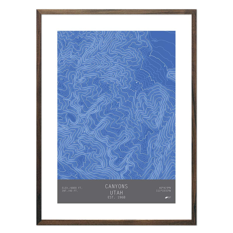 Canyons, Utah - Muir Way - TOPO Series