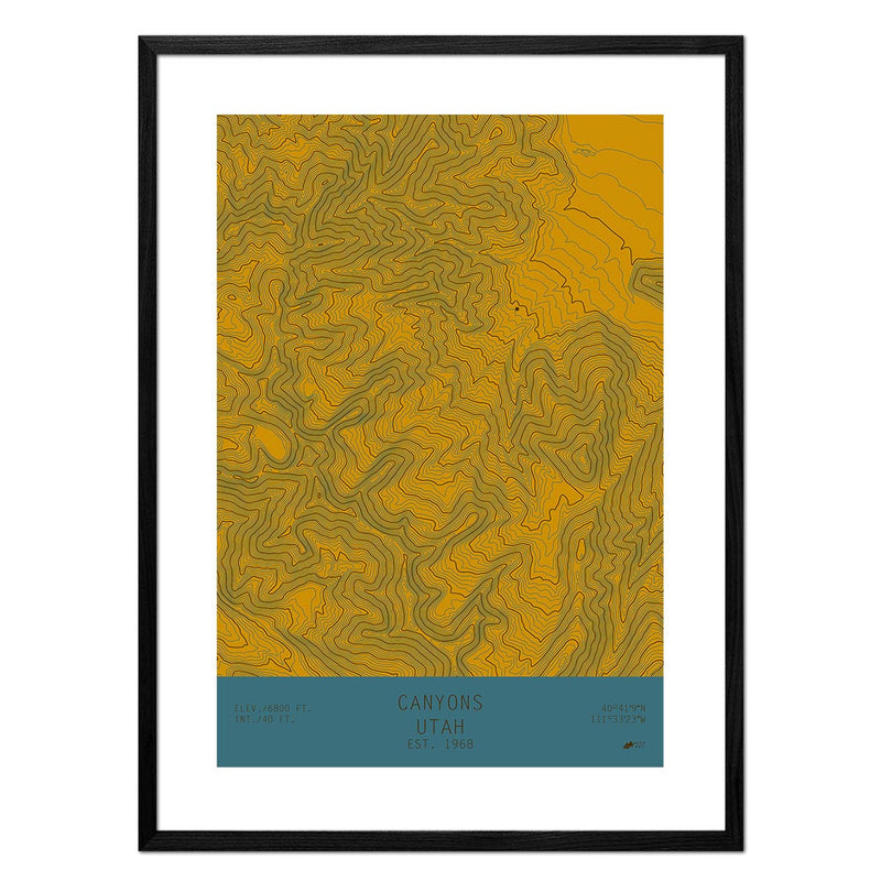 Canyons, Utah - Muir Way - TOPO Series