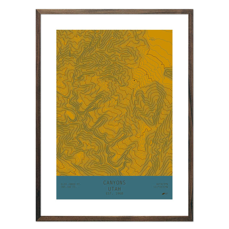 Canyons, Utah - Muir Way - TOPO Series