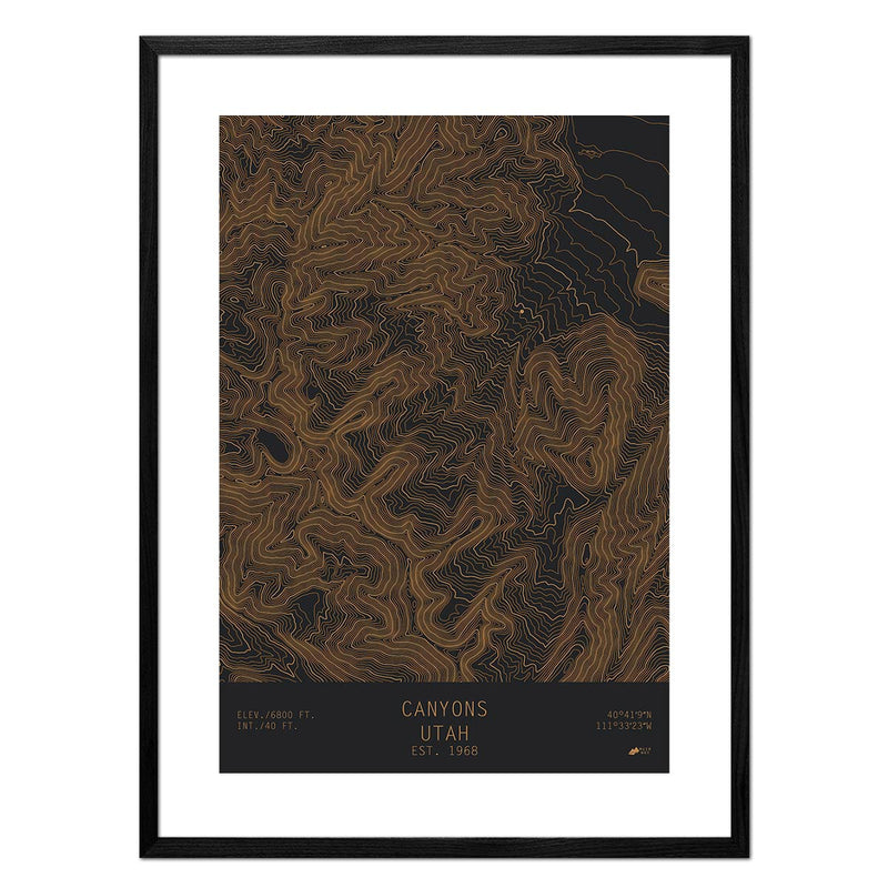 Canyons, Utah - Muir Way - TOPO Series