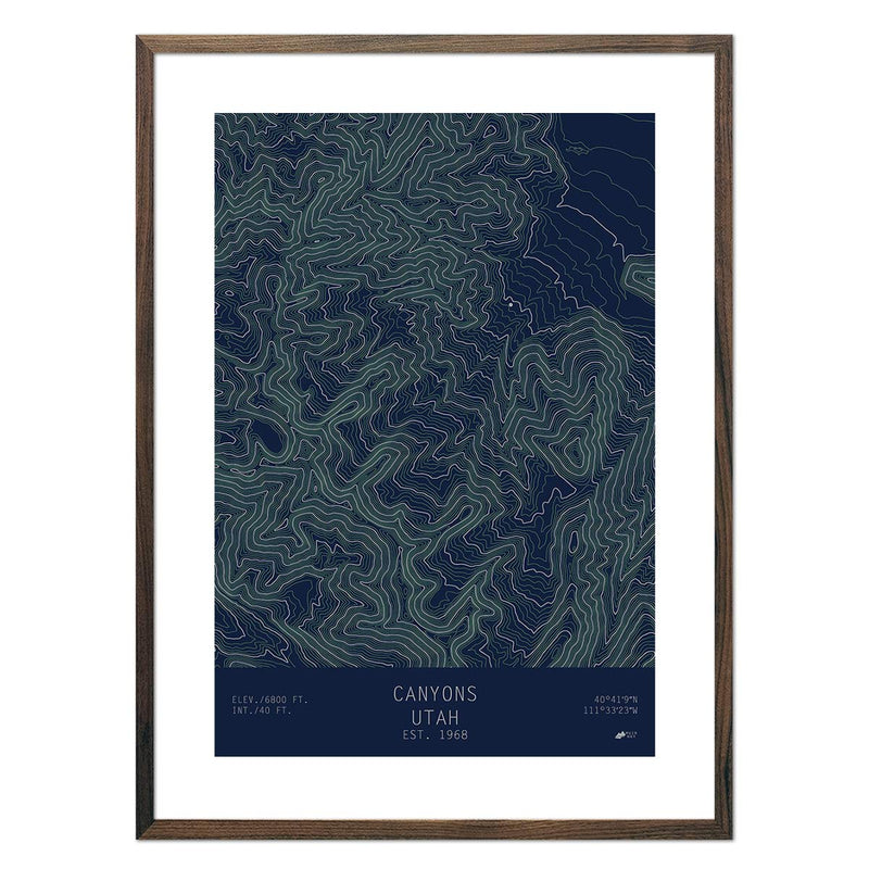 Canyons, Utah - Muir Way - TOPO Series