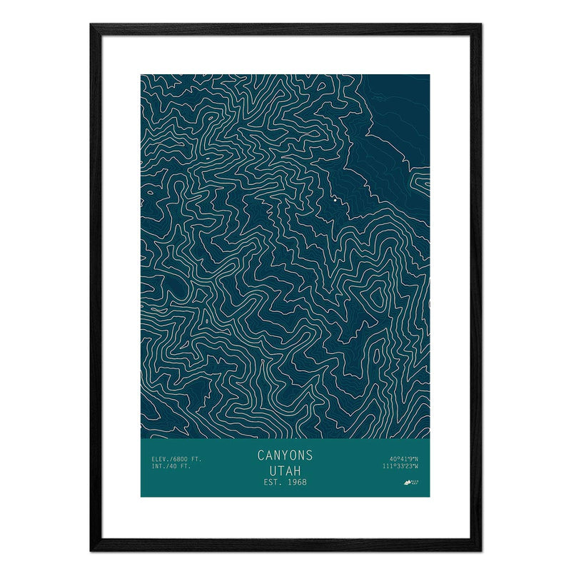 Canyons, Utah - Muir Way - TOPO Series