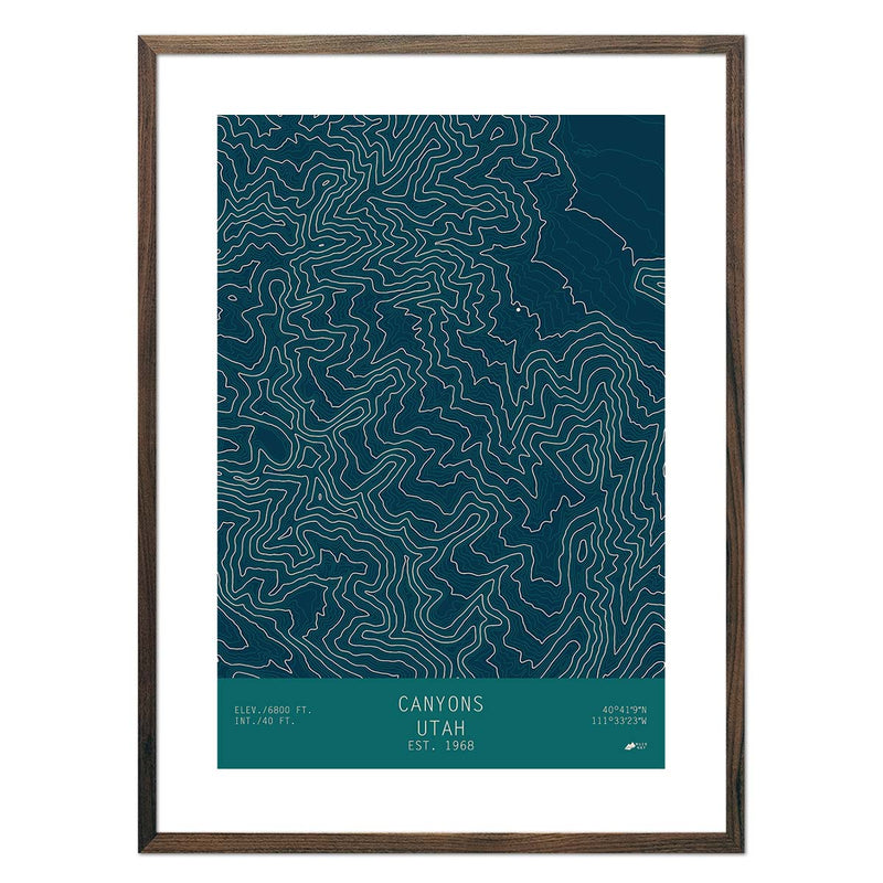 Canyons, Utah - Muir Way - TOPO Series