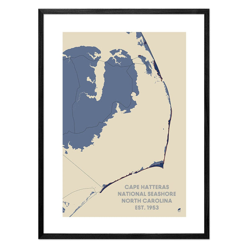 Cape Hatteras National Park Map - Muir Way - National Park