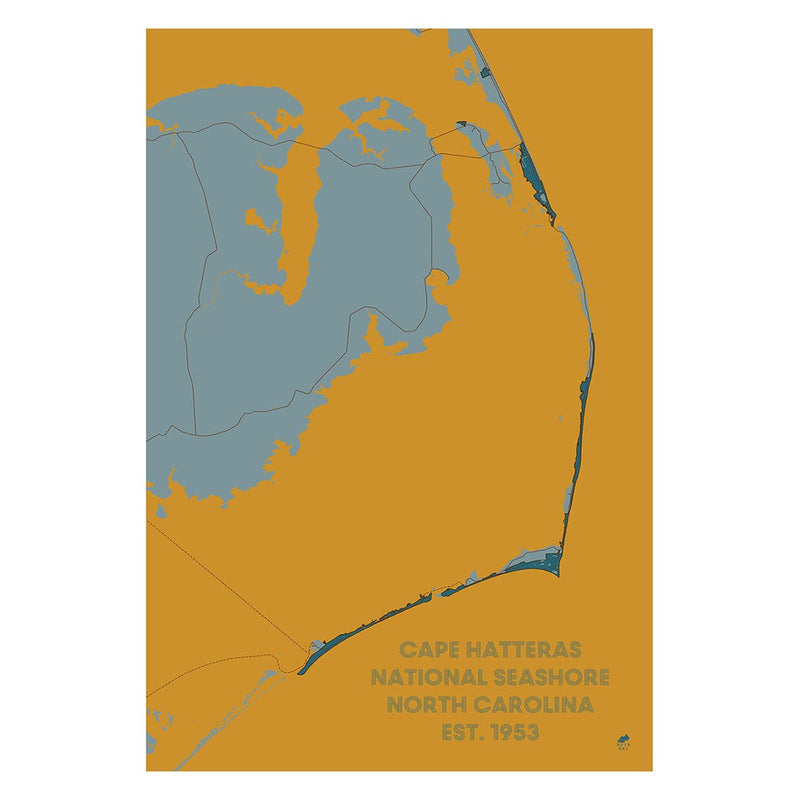 Cape Hatteras National Park Map - Muir Way - National Park