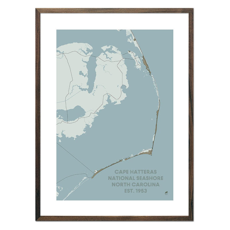 Cape Hatteras National Park Map - Muir Way - National Park